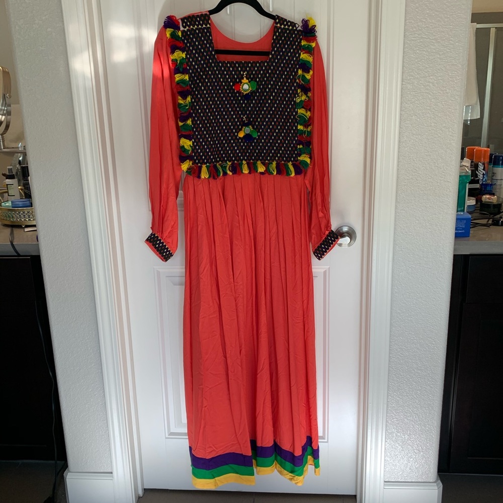 Afghan long gown